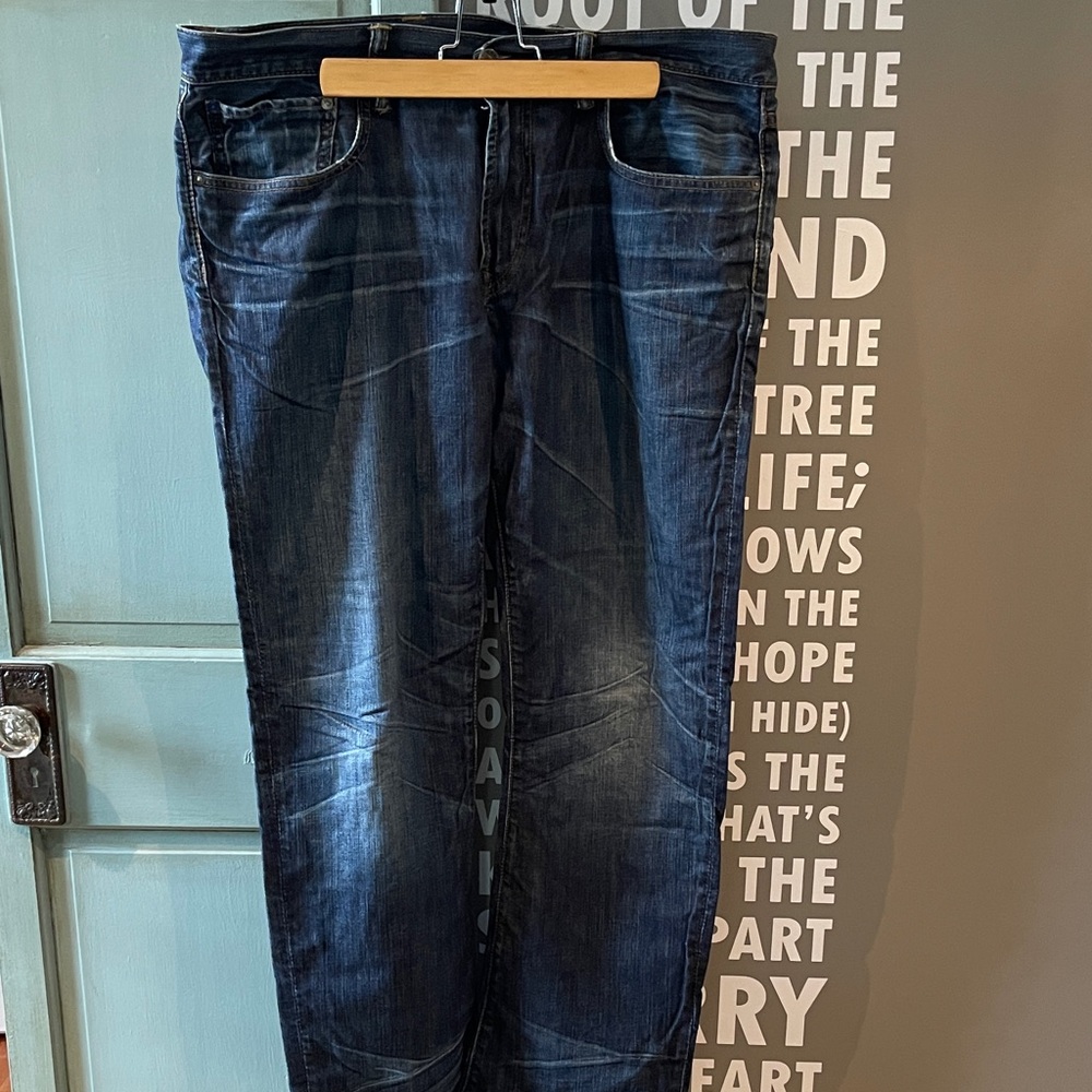 GAP Men's Dark Wash Straight Jeans